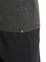 Thumbnail for your product : Nike Air Jordan Printed Cotton Blend T-Shirt