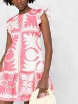 Thumbnail for your product : RED Valentino Two-Tone Sleeveless Dress