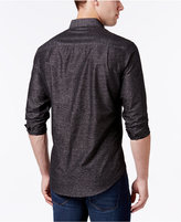 Thumbnail for your product : Alfani Collection Men's Textured Heather Long-Sleeve Shirt, Classic Fit, Only at Macy's