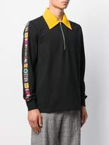 Thumbnail for your product : SSS World Corp contrast-collar polo shirt