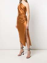 Thumbnail for your product : Mason by Michelle Mason One-Shoulder Silk Dress