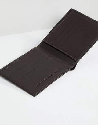 French Connection Premium Wallet In Brown