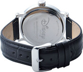 Thumbnail for your product : DISNEY PRINCESS Disney Vintage Mens Mickey Mouse Black Leather Strap Watch