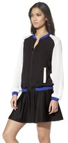 Thumbnail for your product : Mossimo Women's Woven Bomber Jacket - Black