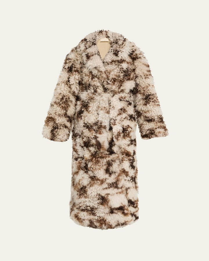 Ulla Johnson Ceryse Long Shearling Coat