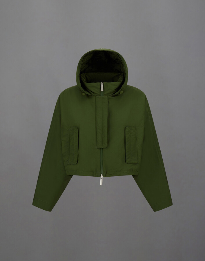Herno Laminar Short Jacket In Organic Tech