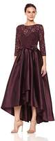 Thumbnail for your product : Ignite Women's Sleeve Lace Top with Hi-Lo Skirt Long Gown