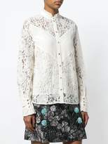 Thumbnail for your product : Baum und Pferdgarten sheer lace blouse