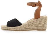 Thumbnail for your product : Soludos Canvas Espadrille Wedge Sandal, Black