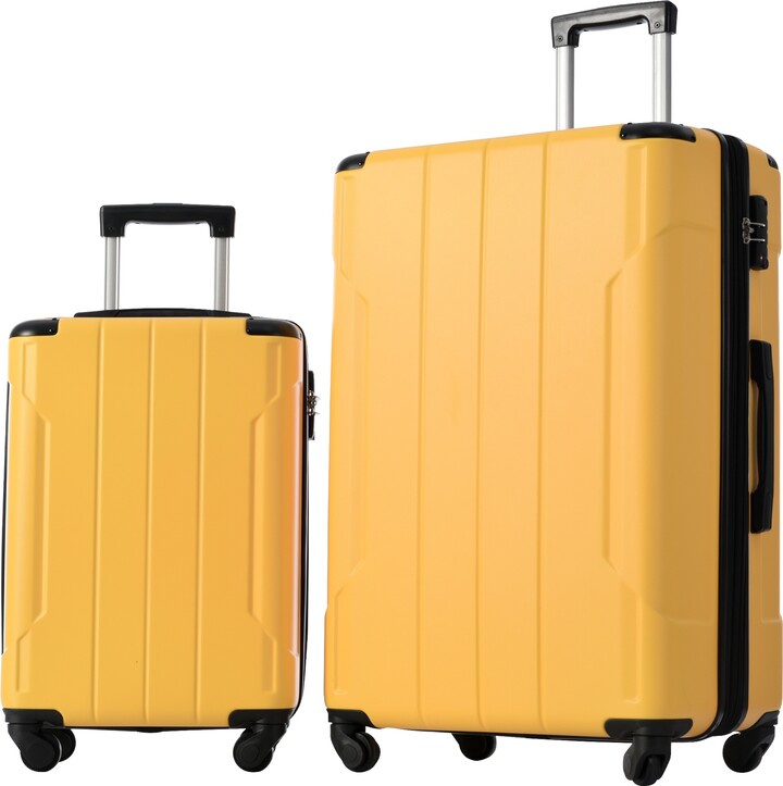 Sunmory Hardside Luggage Sets 2 Piece Suitcase Set Expandable with TSA Lock  Spinner Wheels for Men Women - ShopStyle