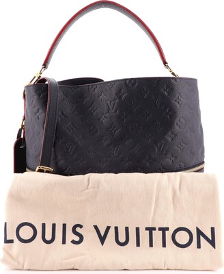 Louis Vuitton Melie Handbag Monogram Empreinte Leather Blue 1302021