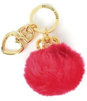 Juicy Couture Outlet - PUFF CROWN KEY FOB