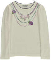 Thumbnail for your product : Hartstrings Girls 2-6x Necklace Embroidered Tee