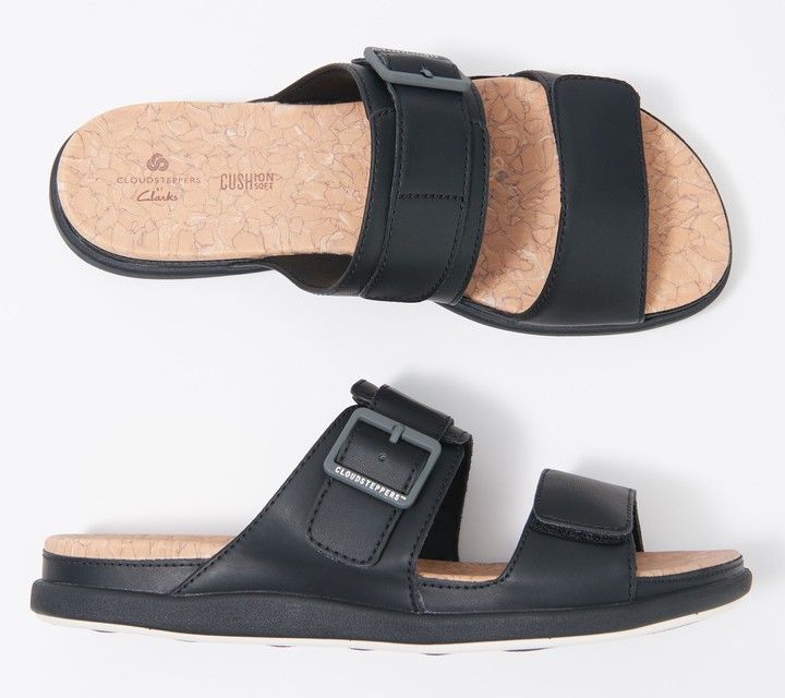clarks slide sandals