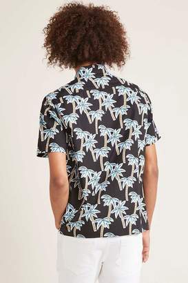 Forever 21 Palm Tree Print Shirt