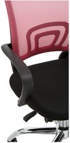 Thumbnail for your product : Premier Housewares Maurice Office Chair- Pink