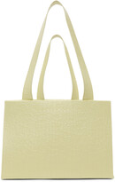 Thumbnail for your product : Medea Yellow Double Belt Handle Dieci Bag
