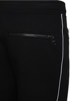 Thumbnail for your product : Neil Barrett Stretch Track Pants W/ Logo Jacquard