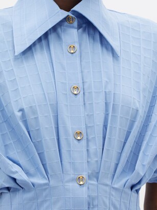 Palmer Harding Courageous Hearts Organic Cotton-blend Shirt - Light Blue