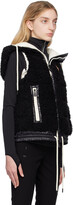 Thumbnail for your product : MONCLER GRENOBLE Black Teddy Down Vest