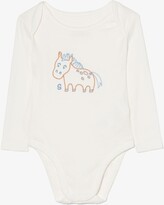 Thumbnail for your product : Stella McCartney Kids Baby Embroidered Babygrow Set - Kids - Cotton