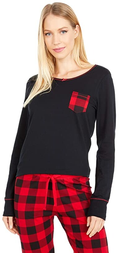 buffalo plaid pajama pants womens