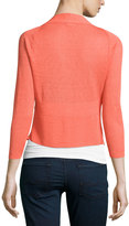 Thumbnail for your product : Nic+Zoe 4-Way Drifting Cardigan, Hot Coral