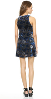 Thumbnail for your product : BB Dakota Mini Dress With Vevlet Floral Pattern
