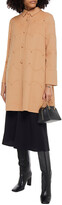 Thumbnail for your product : Valentino Studded Wool And Cashmere-blend Felt Coat