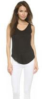 Thumbnail for your product : Helmut Lang Kinetic Jersey Scoop Tank Top