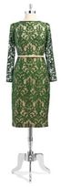 Thumbnail for your product : Maggy London Long Sleeve Lace Sheath Dress