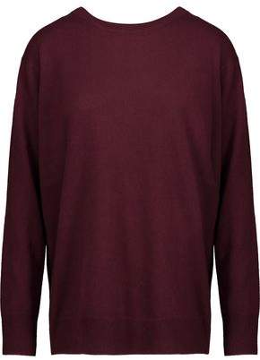 Sandro Wrap-Effect Wool And Cashmere-Blend Sweater