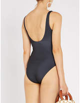 Thumbnail for your product : Ganni Charneu scoop-neck swimsuit