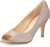 Thumbnail for your product : Cole Haan Air Lainey Metallic Lizard-Embossed Pump, Bark