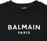 Thumbnail for your product : Balmain Logo Print Cotton Sweatshirt