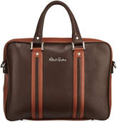 robert graham roman leather briefcase