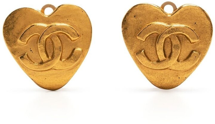 Vintage Chanel Gold Earrings