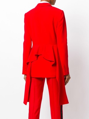 Givenchy Frill-Tail Fitted Blazer