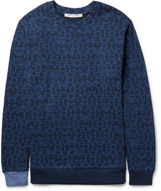 Givenchy Cuban-Fit Printed Fleece-Back Cotton-Jersey Sweatshirt