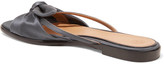 Thumbnail for your product : The Row April Bow-embellished Silk-satin Sandals - Storm blue