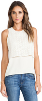 Thumbnail for your product : MM Couture by Miss Me Lace Overlay Tank