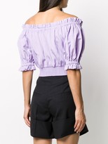 Thumbnail for your product : Alice + Olivia Ruched Short-Sleeved Top