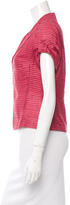 Thumbnail for your product : Akris Punto Textured V-Neck Top