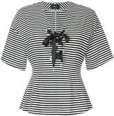 Thumbnail for your product : G.V.G.V. striped lace up top