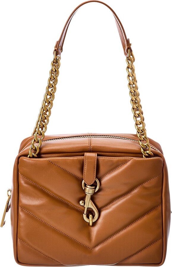 Rebecca Minkoff Edie Maxi Top Zip Leather Shoulder Bag ShopStyle