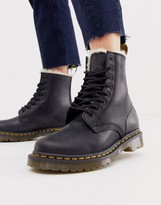 sherpa lined doc martens