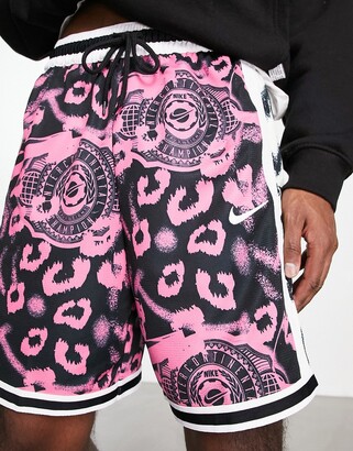 Nike Dry DNA+ World Order shorts in pink