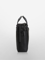 Thumbnail for your product : Calvin Klein Pebble Slim Double Zip Commuter Bag