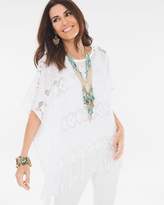 Thumbnail for your product : Chico's Chicos Lace Fringe Poncho