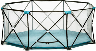 Regalo My 8 Panel Portable 62" x 62" Indoor/Outdoor Steel Pop-Up Play Tent